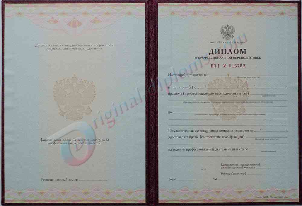 Диплом о переподготовке 2010